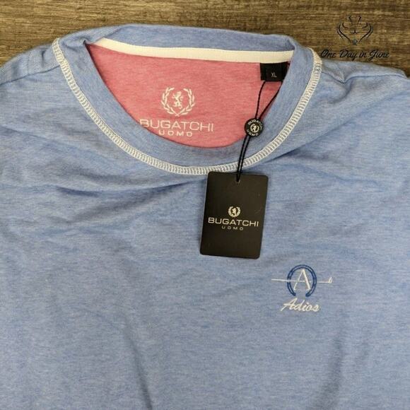 Bugatchi Crew Neck T-Shirt Size XL - Picture 2 of 8